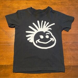 Knuckleheads Kid’s Black Cotton Classic Logo Graphic Short Sleeve T-Shirt Sz. 2T